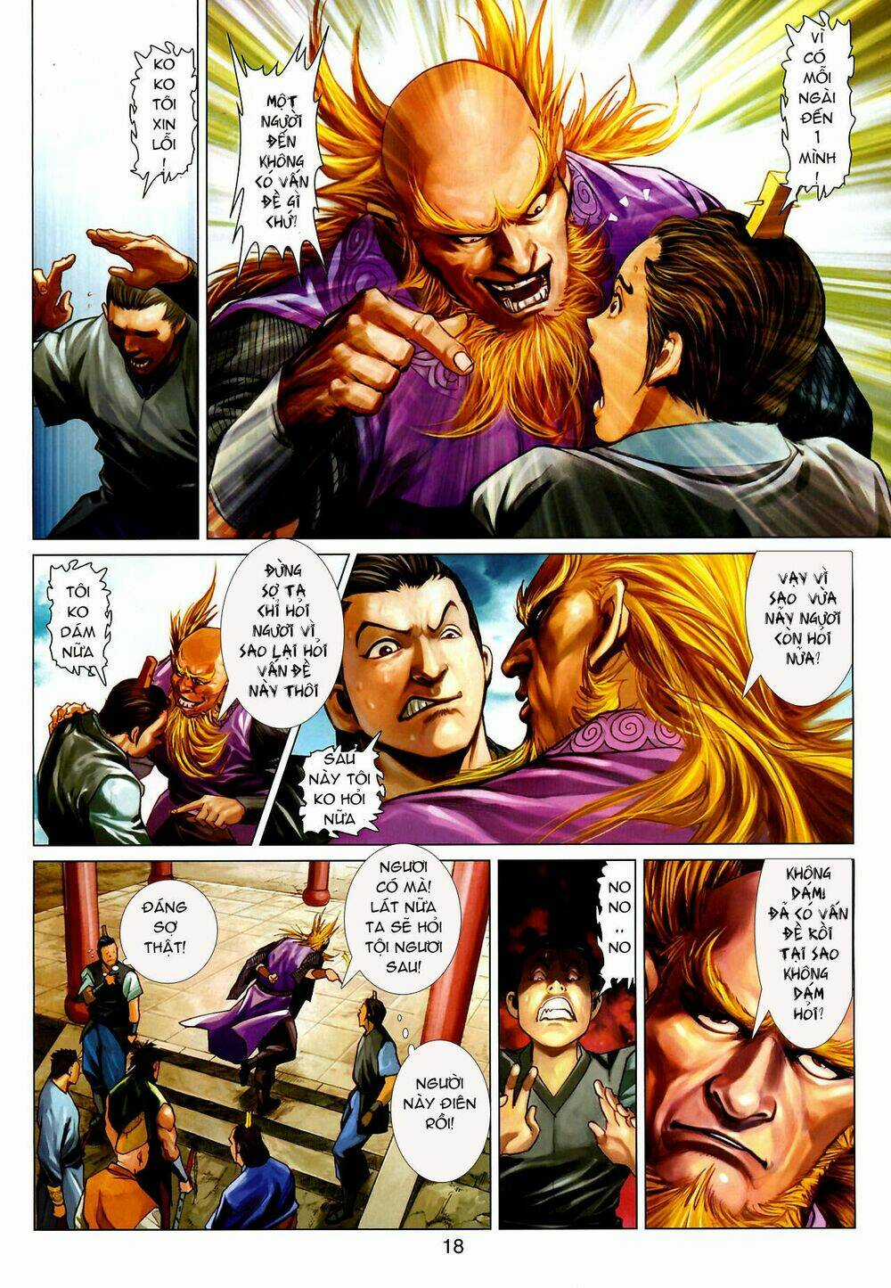 Thần Chưởng Long Kiếm Phi Chapter 35 trang 10