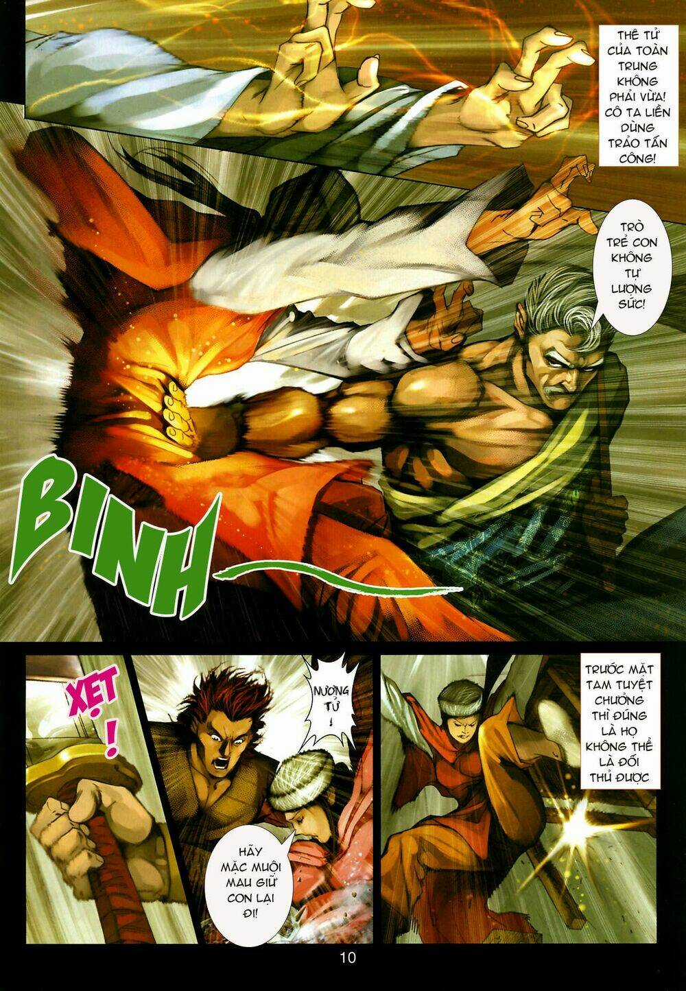 Thần Chưởng Long Kiếm Phi Chapter 35 trang 2