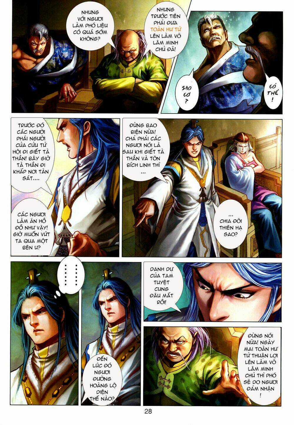 Thần Chưởng Long Kiếm Phi Chapter 35 trang 21