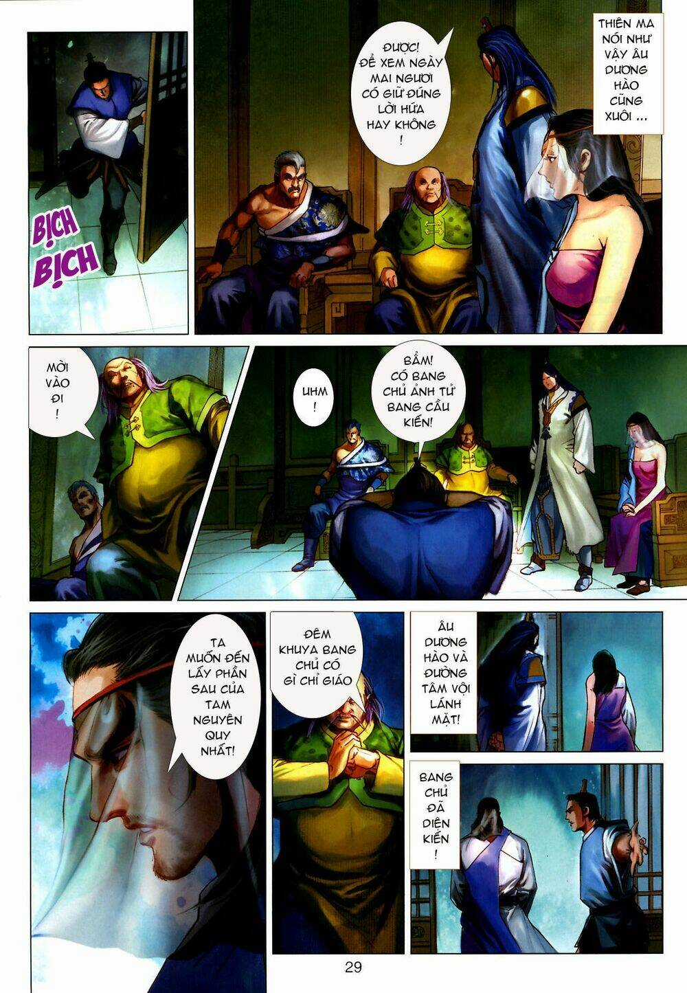 Thần Chưởng Long Kiếm Phi Chapter 35 trang 22