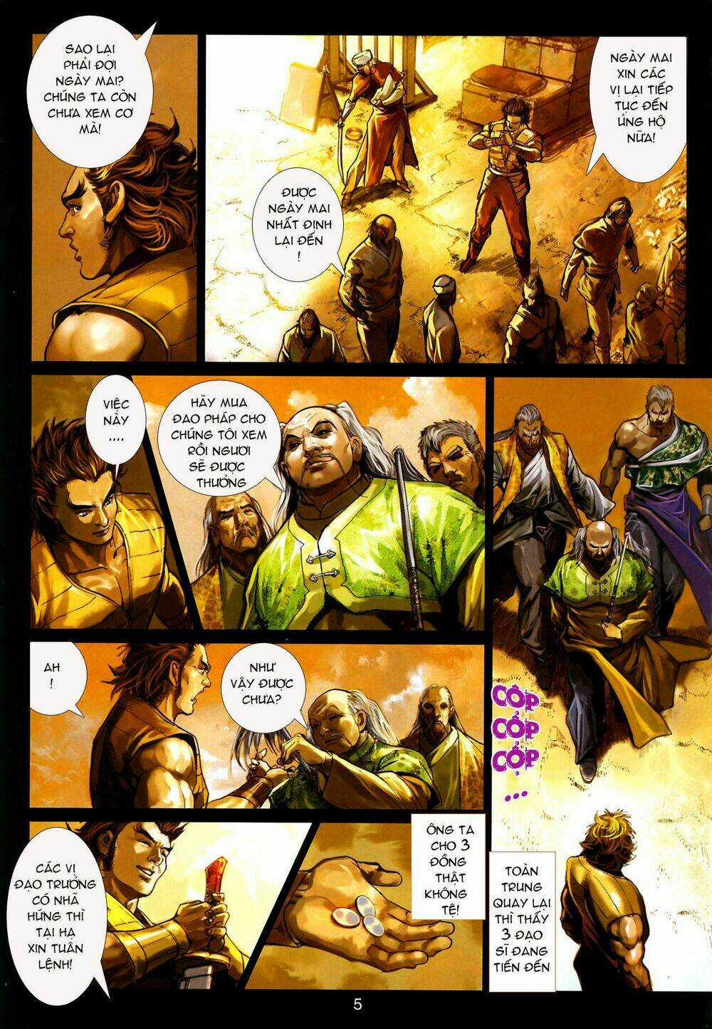 Thần Chưởng Long Kiếm Phi Chapter 35 trang 28