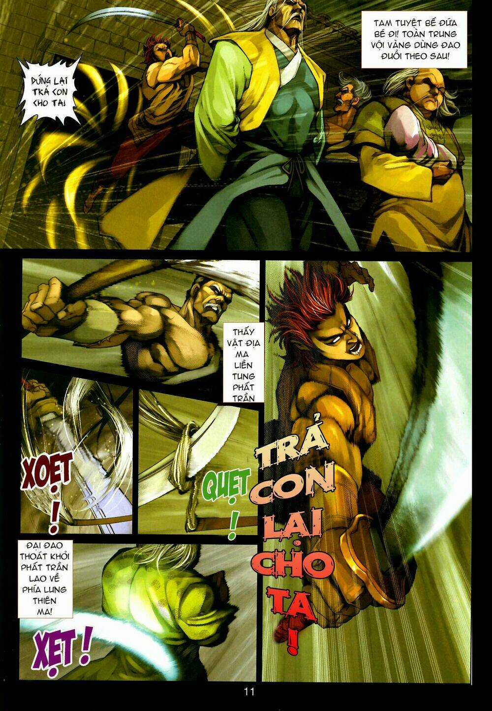 Thần Chưởng Long Kiếm Phi Chapter 35 trang 3