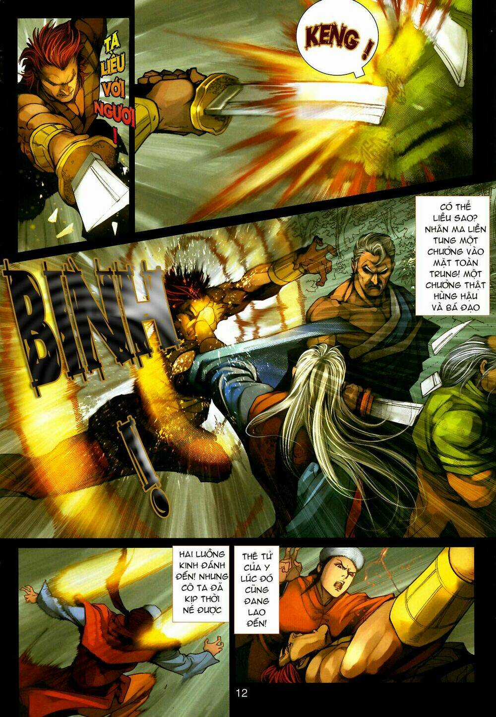 Thần Chưởng Long Kiếm Phi Chapter 35 trang 4