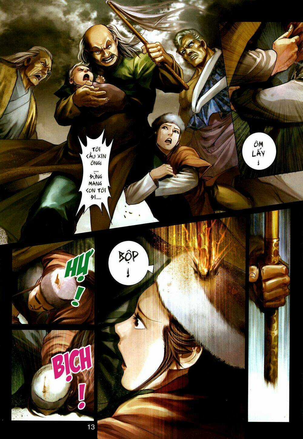 Thần Chưởng Long Kiếm Phi Chapter 35 trang 5