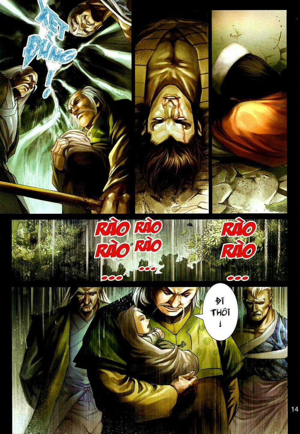 Thần Chưởng Long Kiếm Phi Chapter 35 trang 6