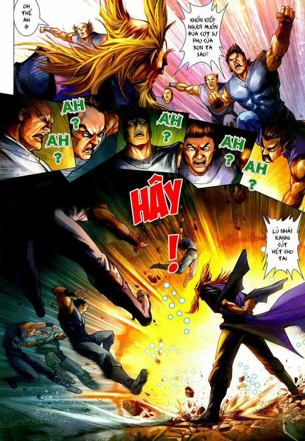 Thần Chưởng Long Kiếm Phi Chapter 36 trang 17