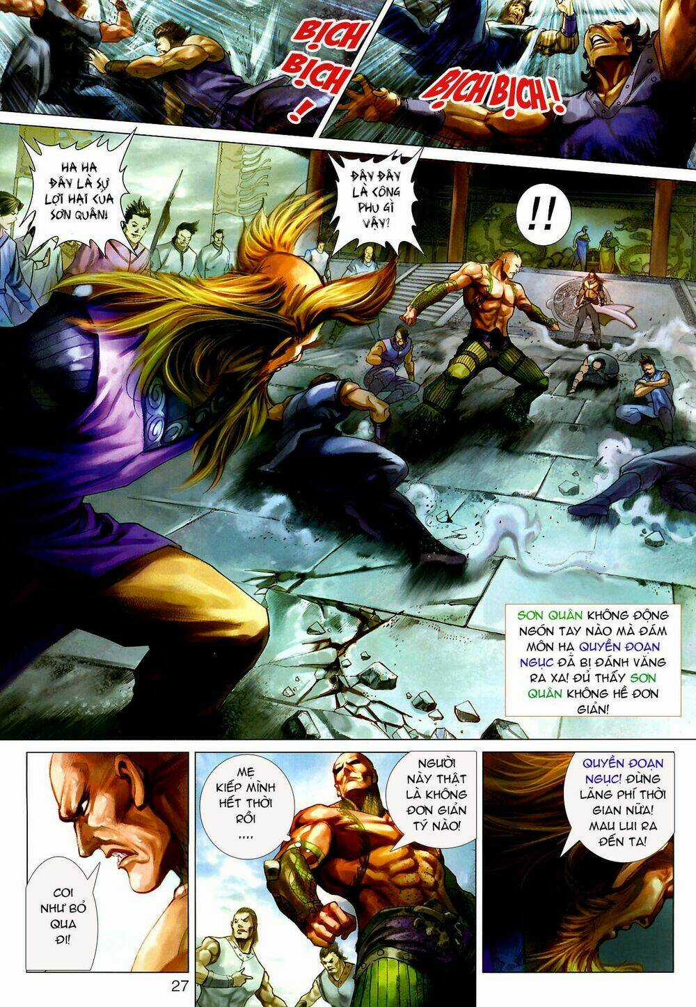 Thần Chưởng Long Kiếm Phi Chapter 36 trang 18