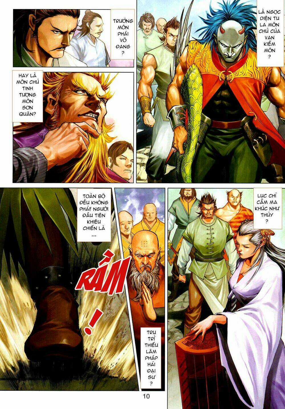 Thần Chưởng Long Kiếm Phi Chapter 36 trang 2