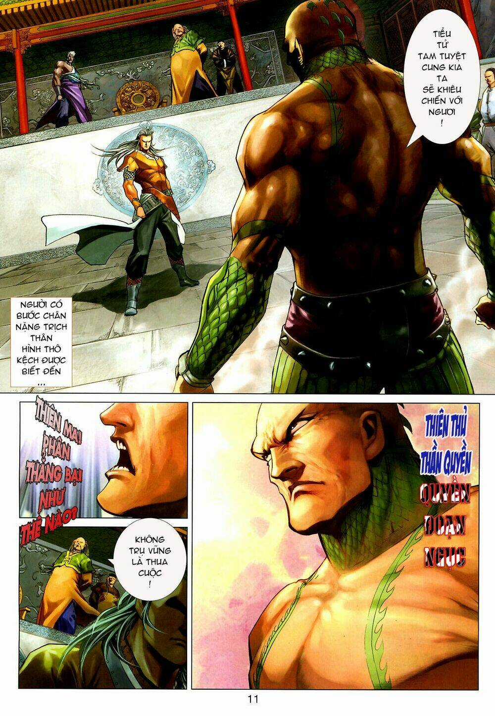 Thần Chưởng Long Kiếm Phi Chapter 36 trang 3