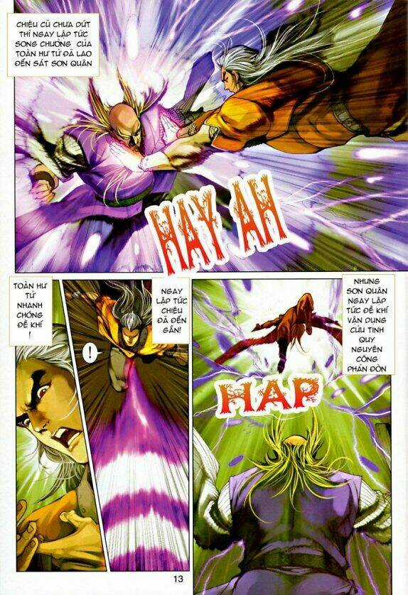 Thần Chưởng Long Kiếm Phi Chapter 37 trang 11