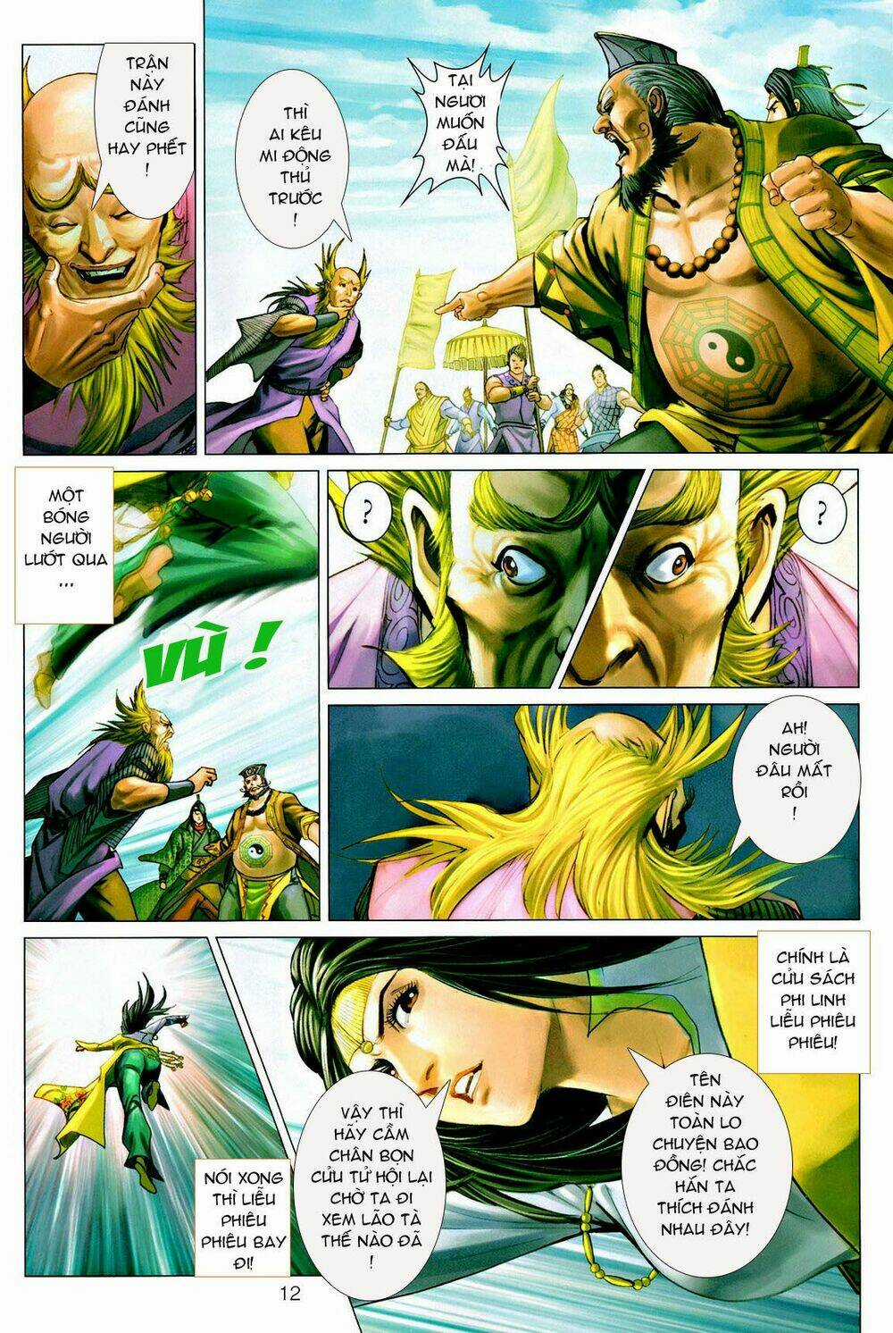 Thần Chưởng Long Kiếm Phi Chapter 39 trang 12