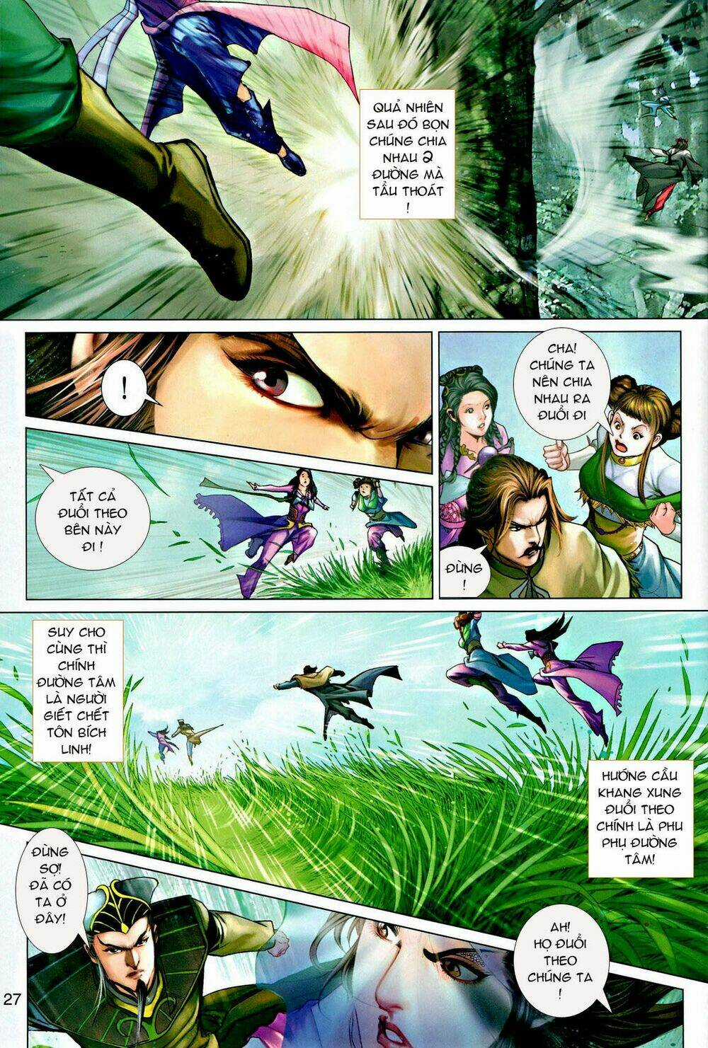 Thần Chưởng Long Kiếm Phi Chapter 39 trang 27