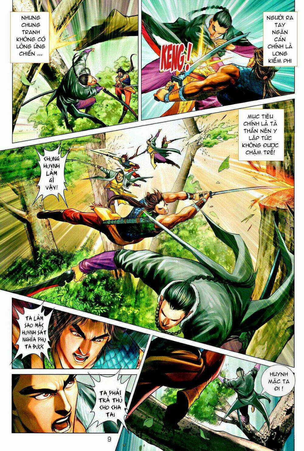 Thần Chưởng Long Kiếm Phi Chapter 39 trang 9