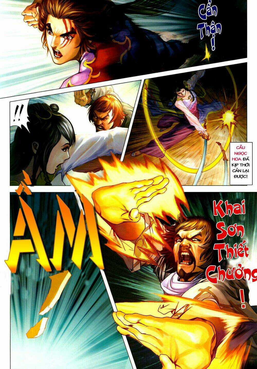 Thần Chưởng Long Kiếm Phi Chapter 4 trang 10