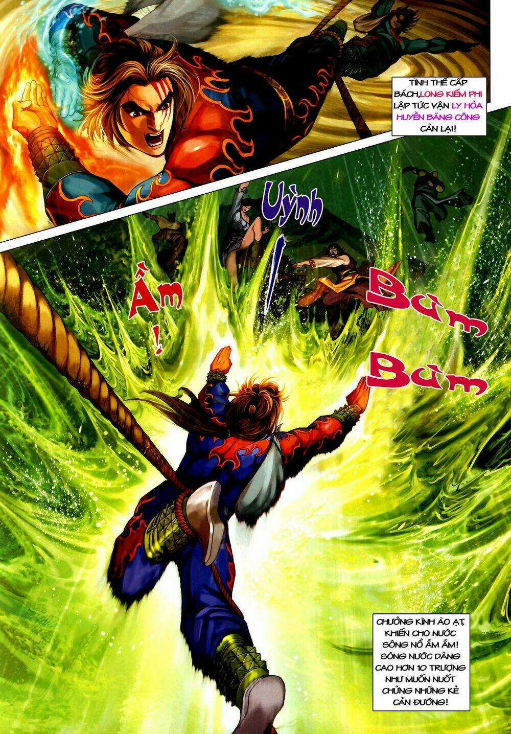 Thần Chưởng Long Kiếm Phi Chapter 4 trang 12