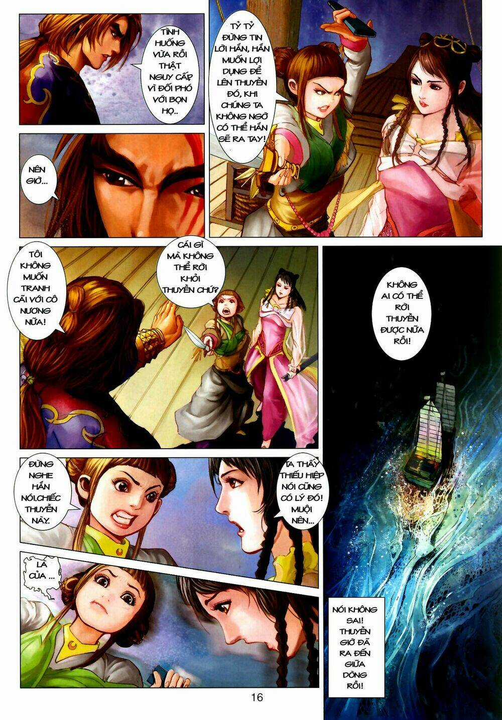 Thần Chưởng Long Kiếm Phi Chapter 4 trang 16