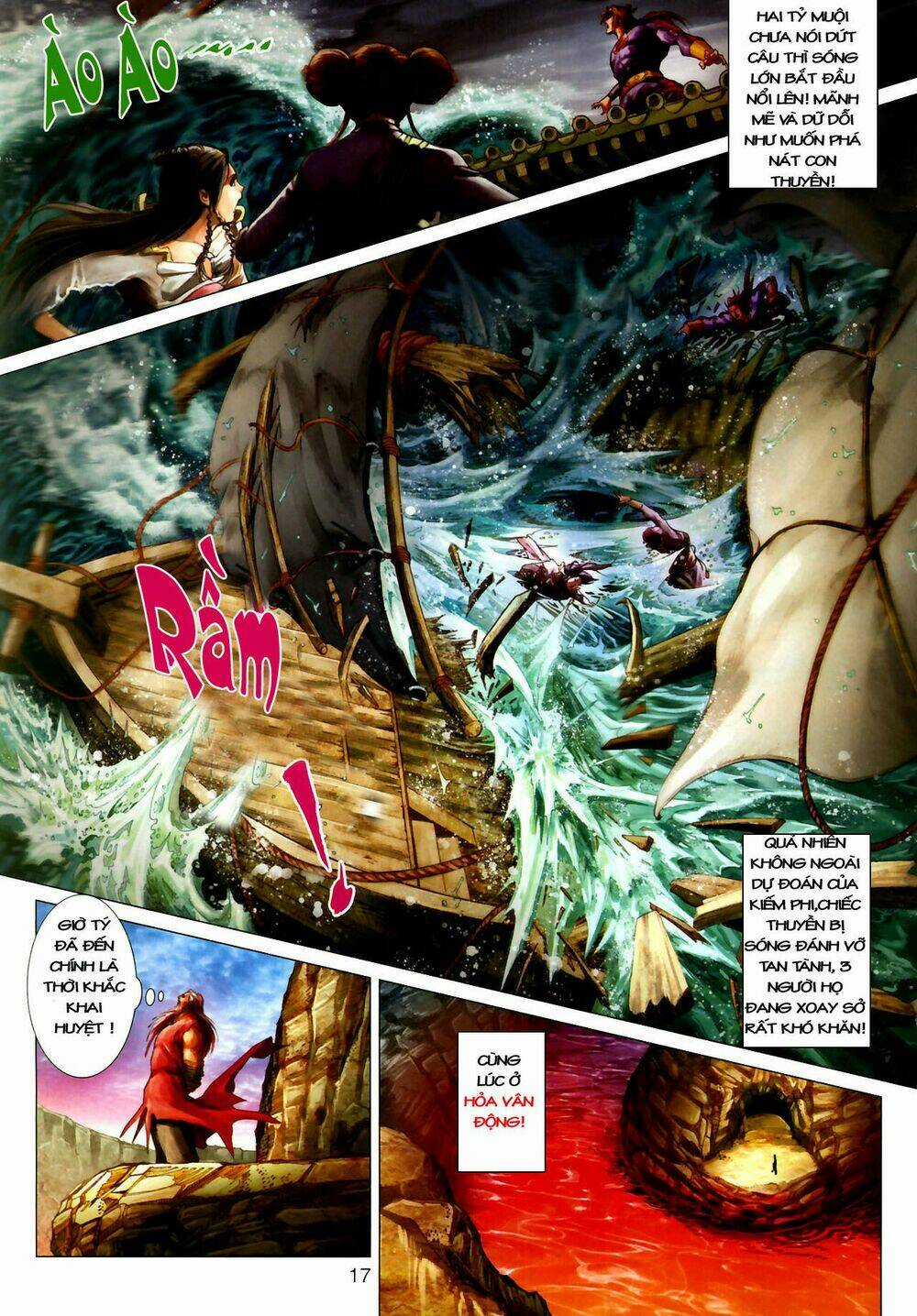 Thần Chưởng Long Kiếm Phi Chapter 4 trang 17