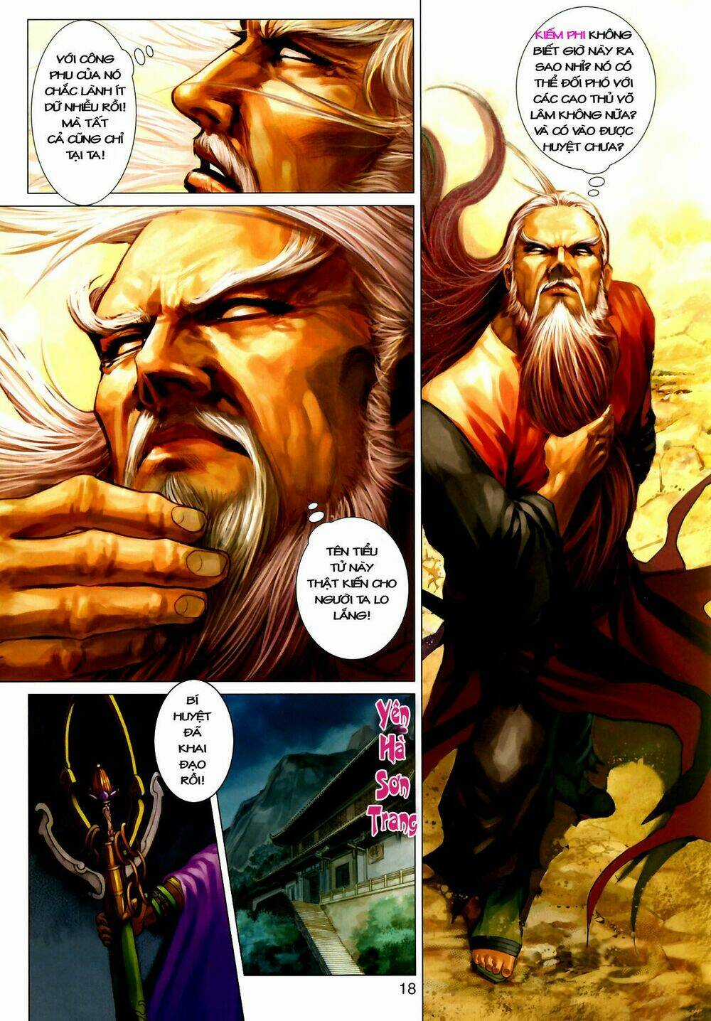 Thần Chưởng Long Kiếm Phi Chapter 4 trang 18