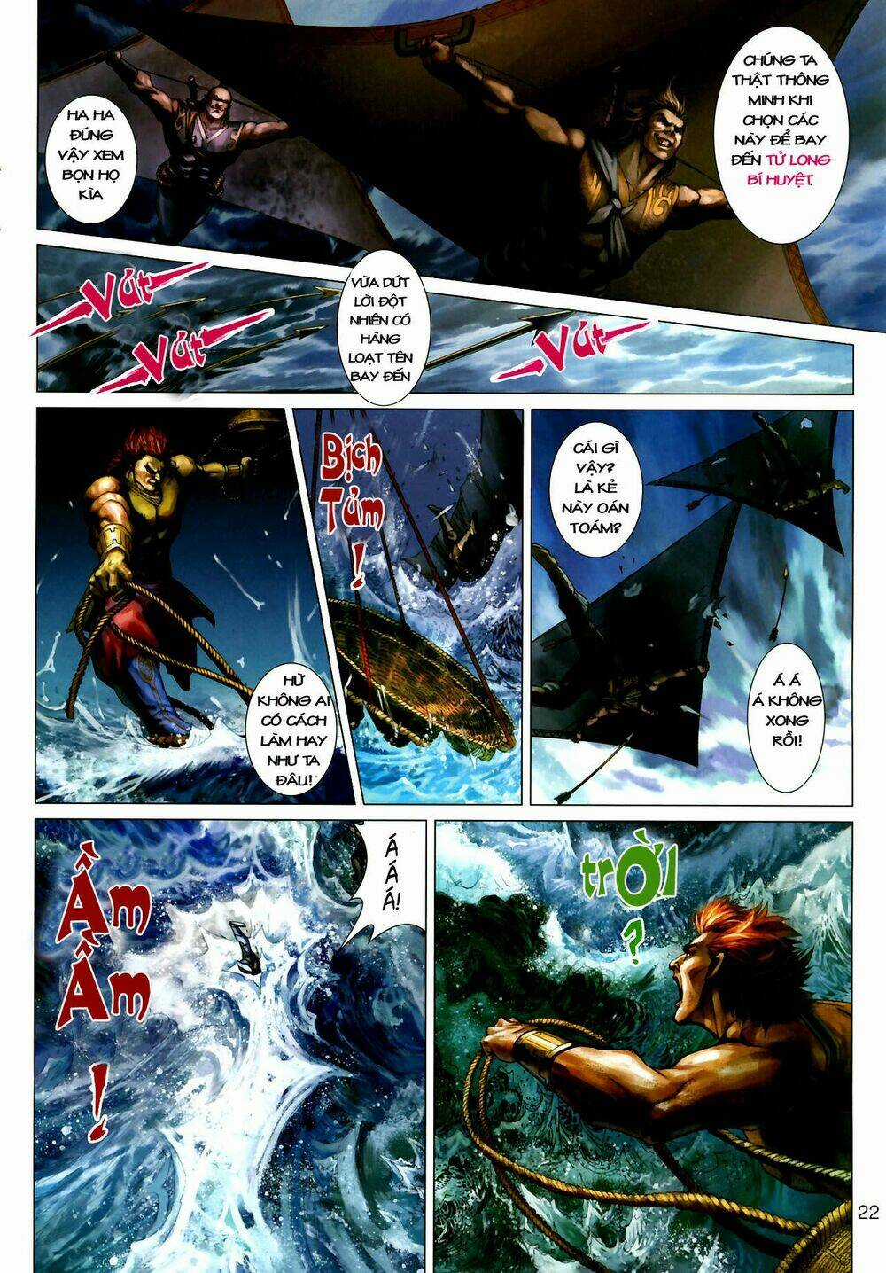 Thần Chưởng Long Kiếm Phi Chapter 4 trang 21