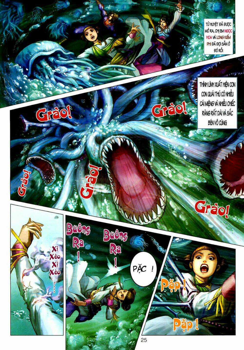 Thần Chưởng Long Kiếm Phi Chapter 4 trang 24