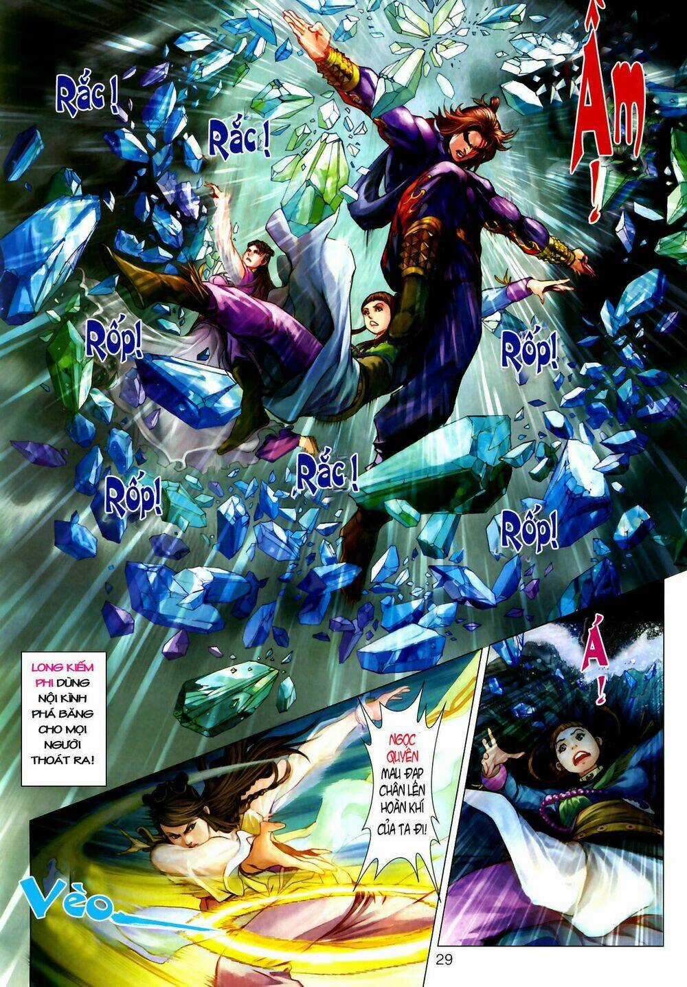 Thần Chưởng Long Kiếm Phi Chapter 4 trang 28