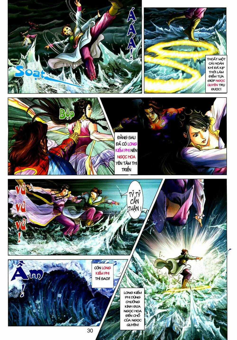 Thần Chưởng Long Kiếm Phi Chapter 4 trang 29