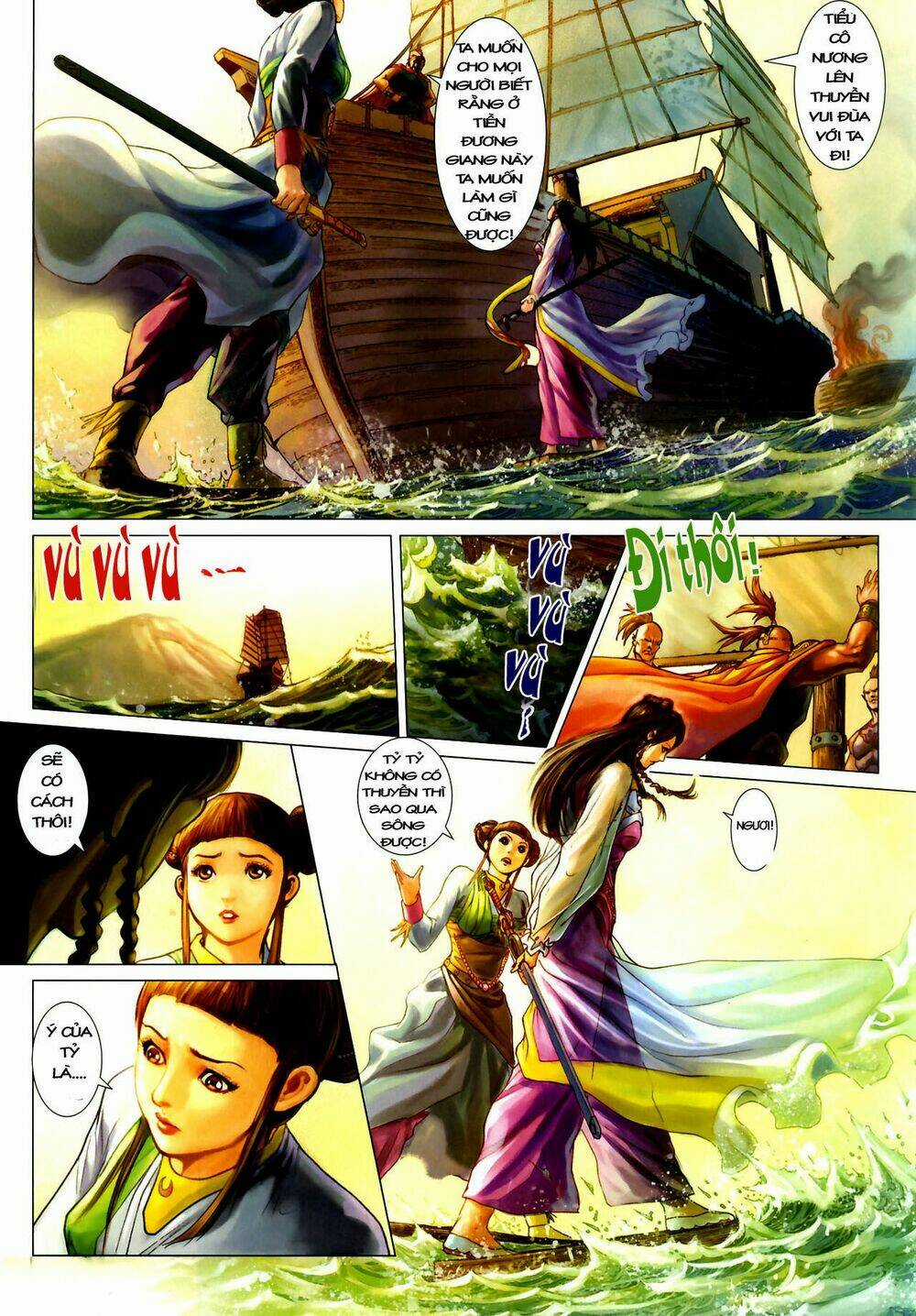 Thần Chưởng Long Kiếm Phi Chapter 4 trang 5