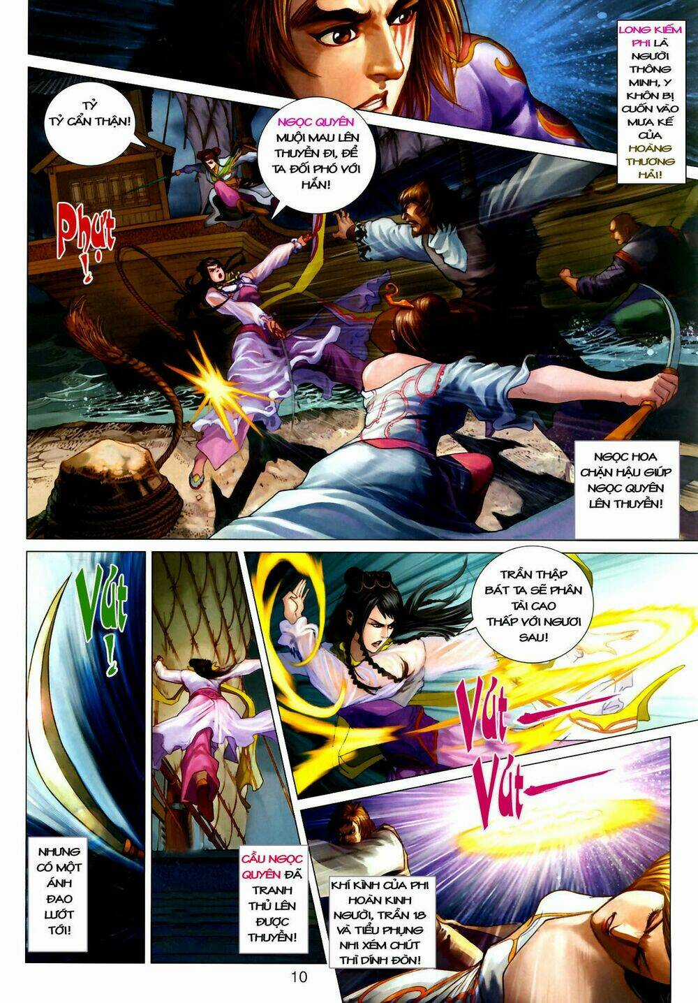 Thần Chưởng Long Kiếm Phi Chapter 4 trang 8