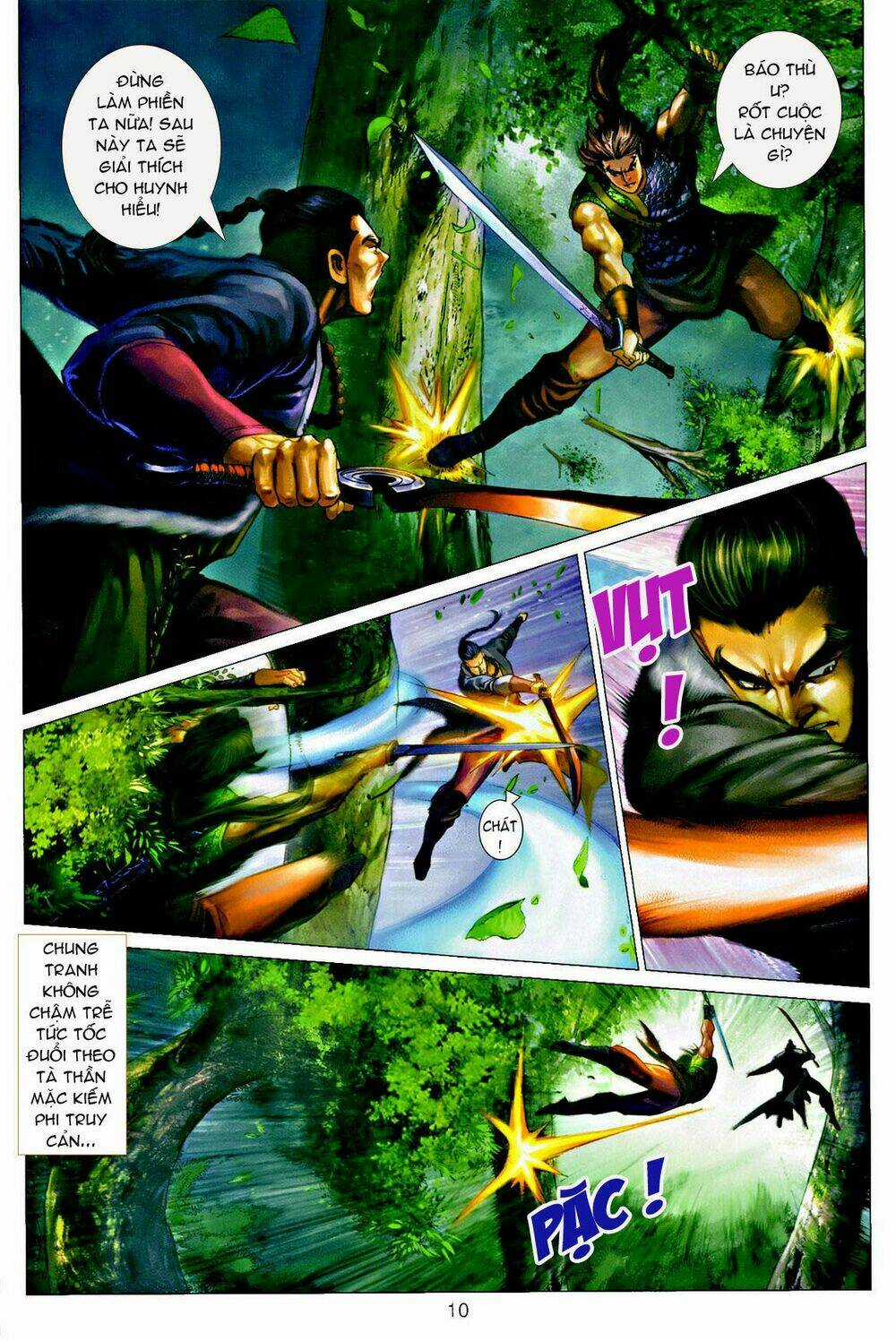 Thần Chưởng Long Kiếm Phi Chapter 40 trang 10