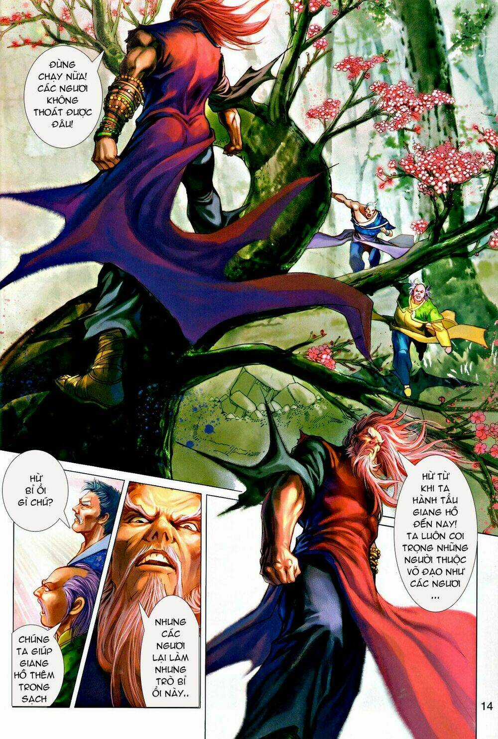 Thần Chưởng Long Kiếm Phi Chapter 40 trang 14