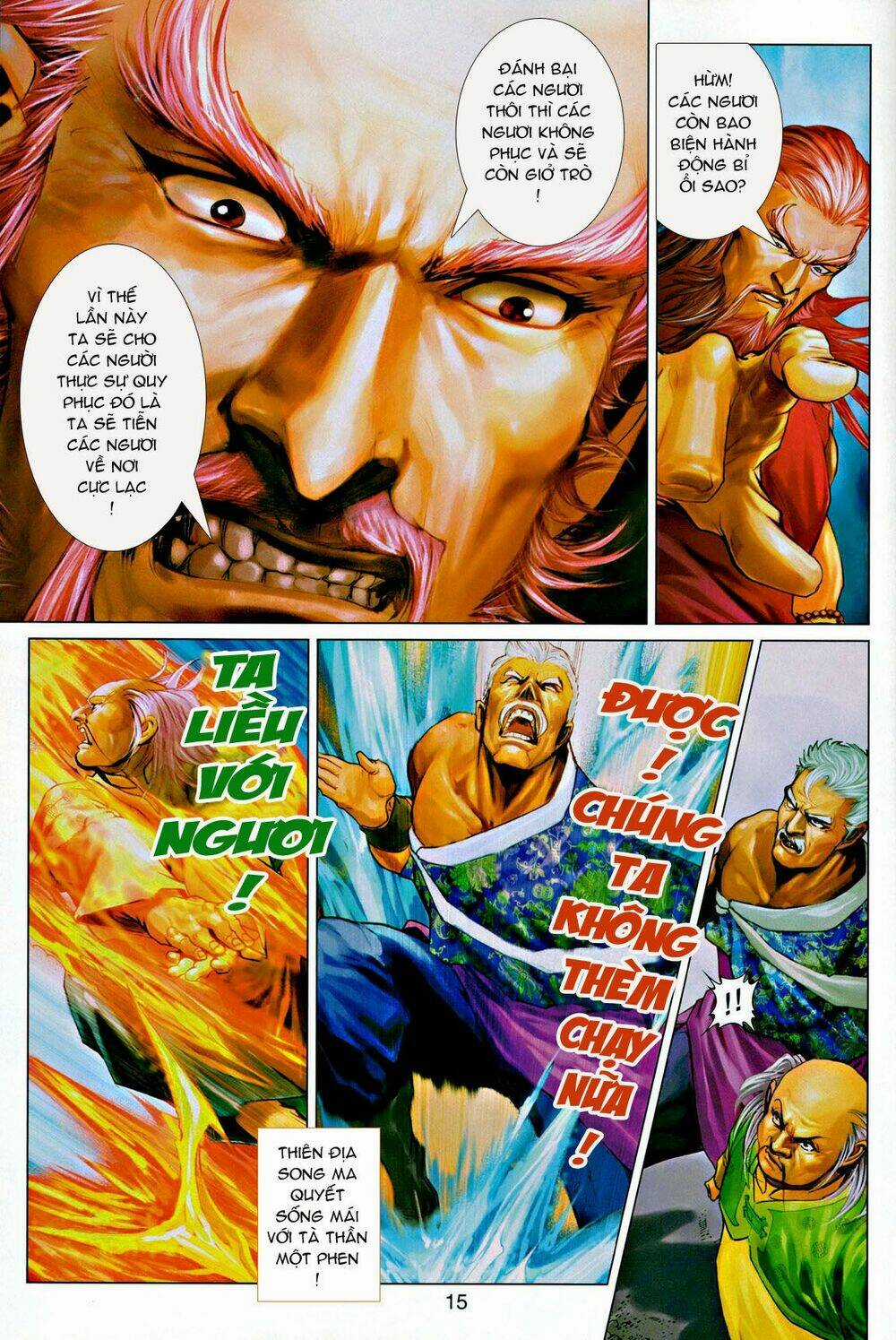 Thần Chưởng Long Kiếm Phi Chapter 40 trang 15