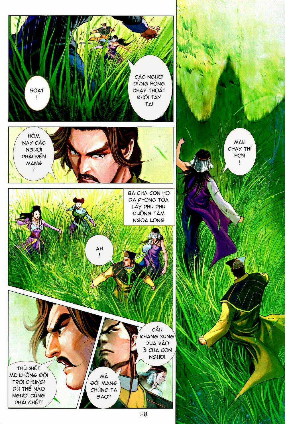 Thần Chưởng Long Kiếm Phi Chapter 40 trang 28