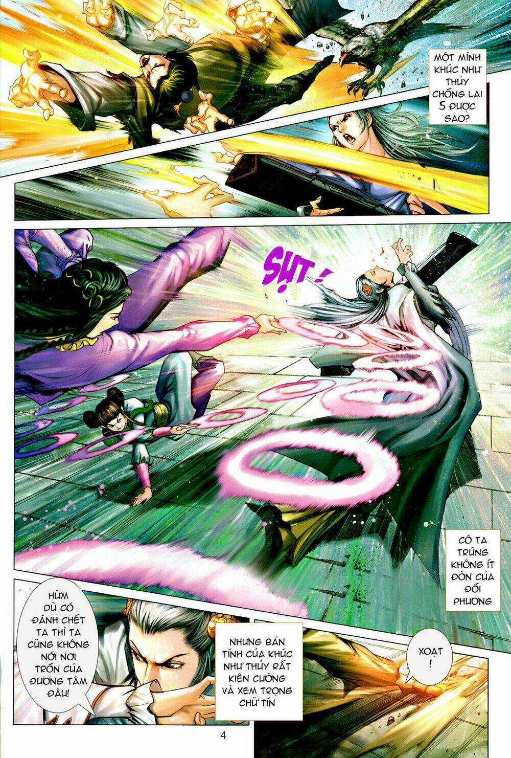 Thần Chưởng Long Kiếm Phi Chapter 40 trang 4