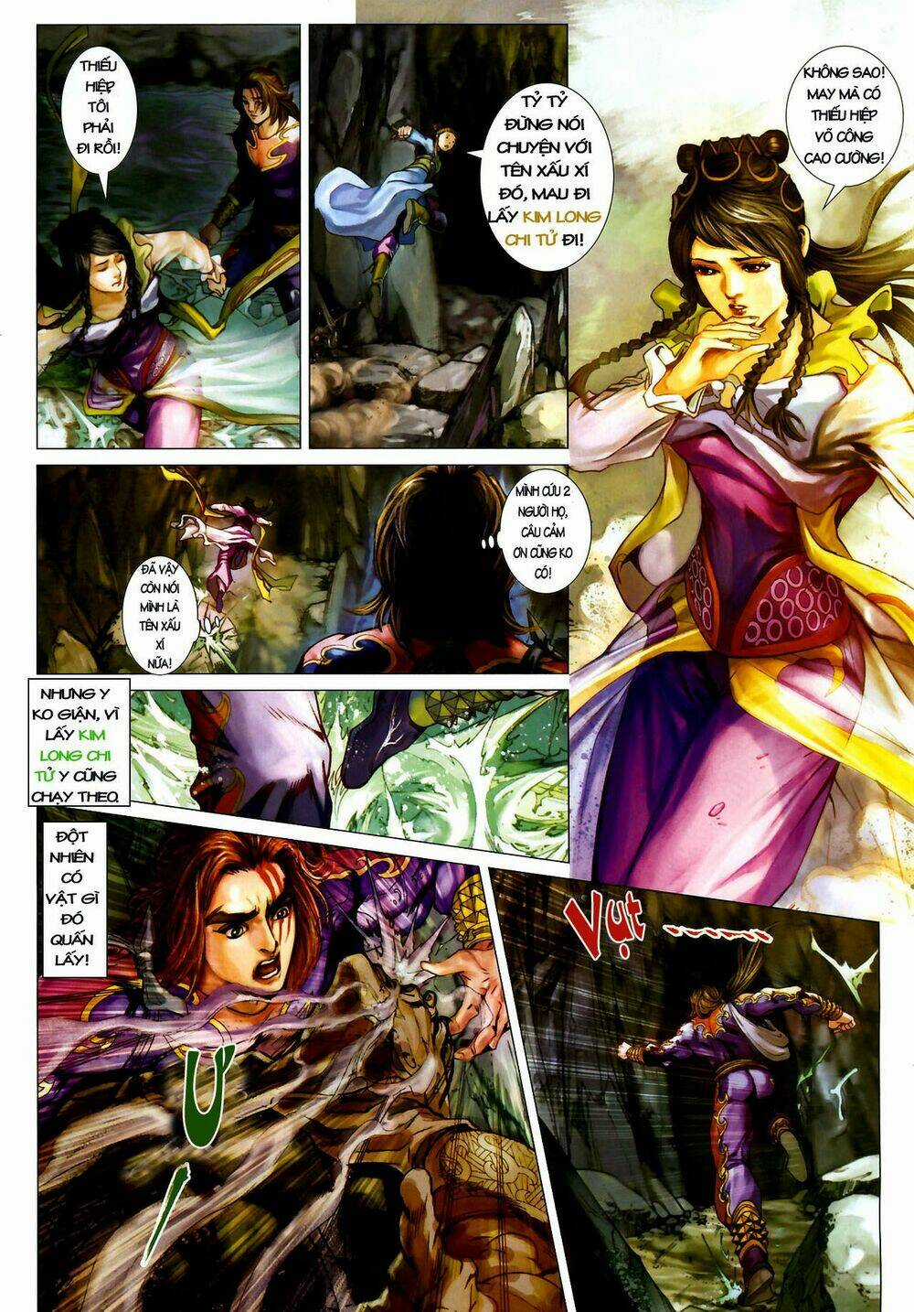 Thần Chưởng Long Kiếm Phi Chapter 5 trang 12