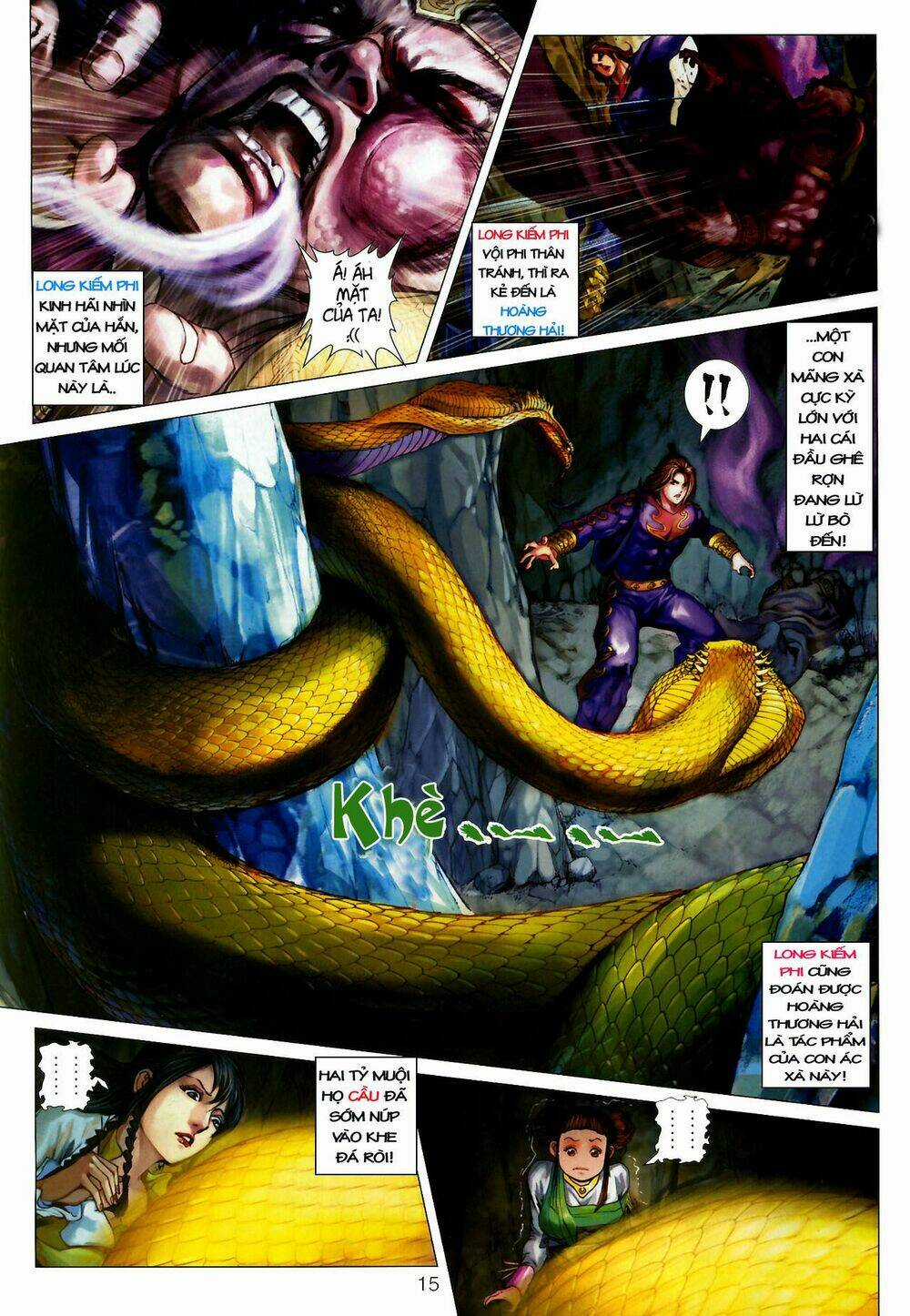 Thần Chưởng Long Kiếm Phi Chapter 5 trang 13