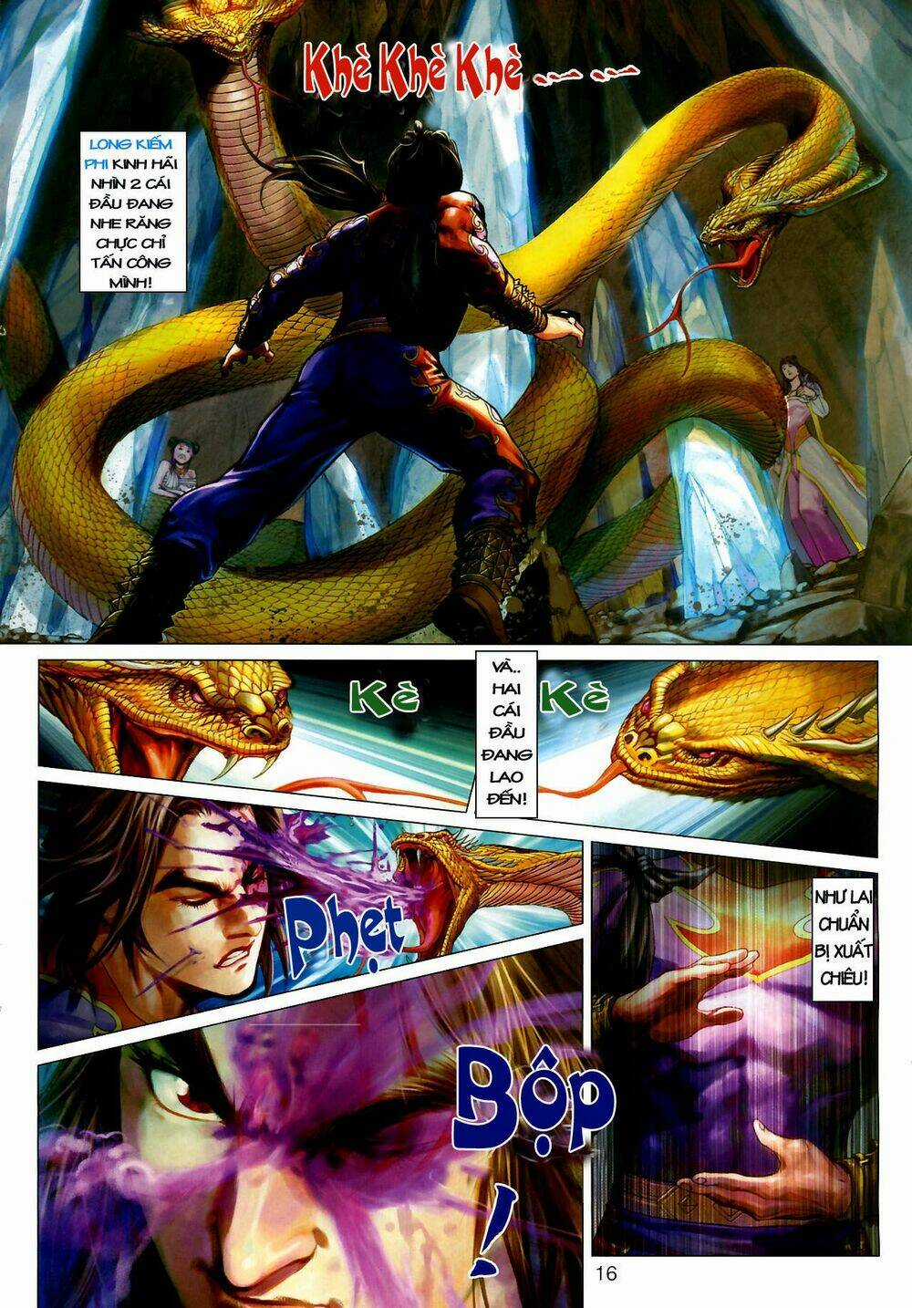 Thần Chưởng Long Kiếm Phi Chapter 5 trang 14