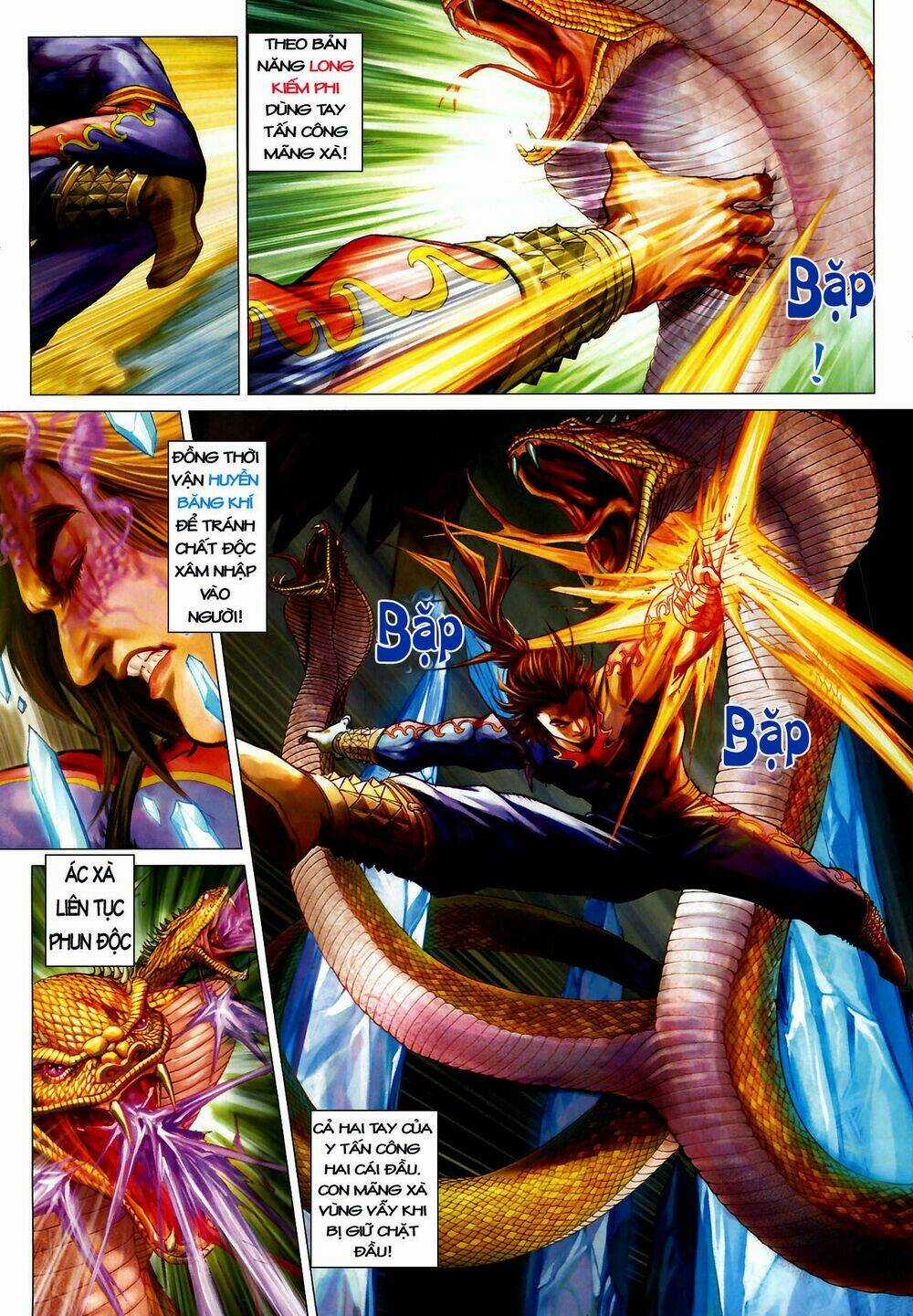 Thần Chưởng Long Kiếm Phi Chapter 5 trang 15