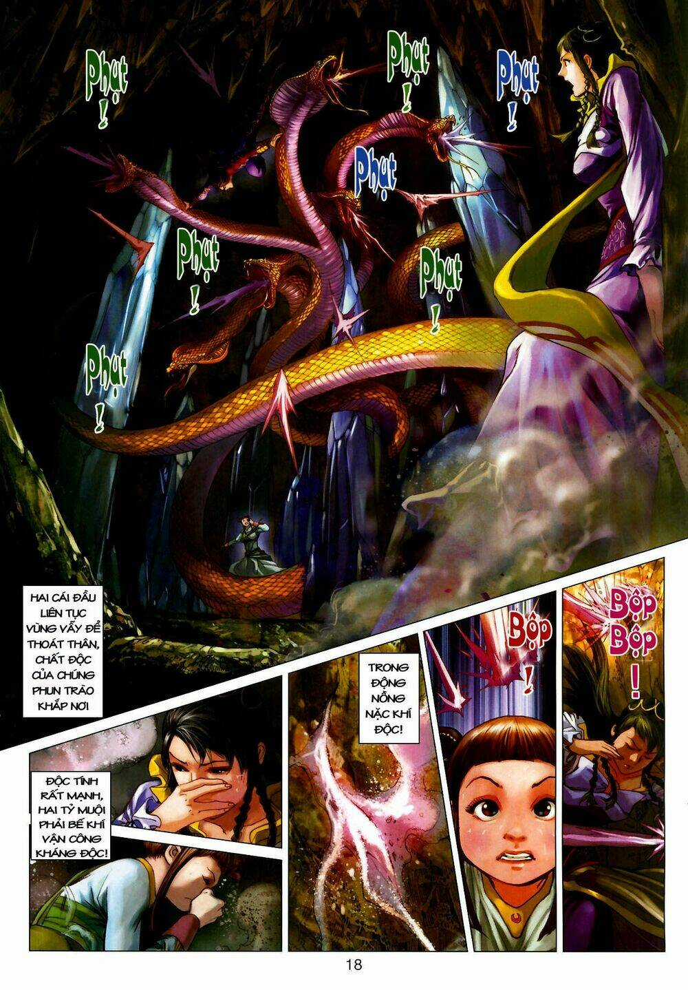 Thần Chưởng Long Kiếm Phi Chapter 5 trang 16