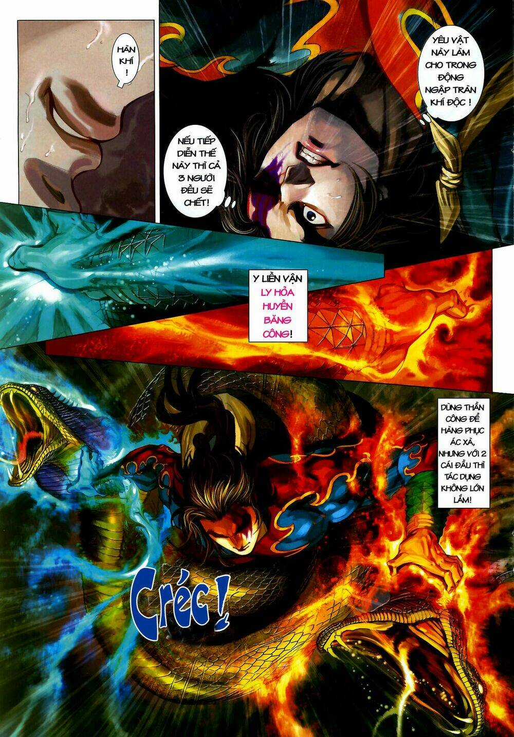 Thần Chưởng Long Kiếm Phi Chapter 5 trang 17