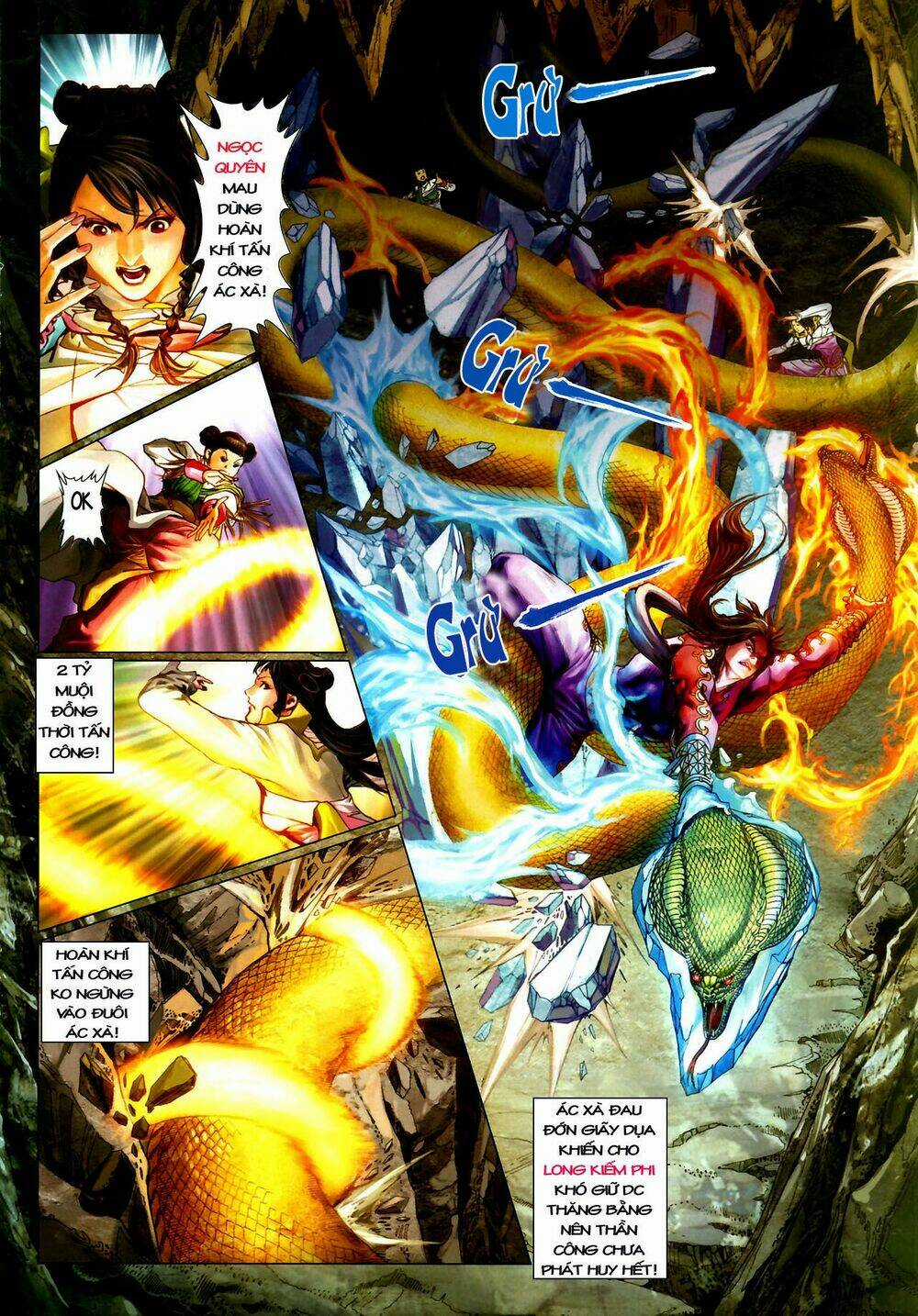 Thần Chưởng Long Kiếm Phi Chapter 5 trang 18