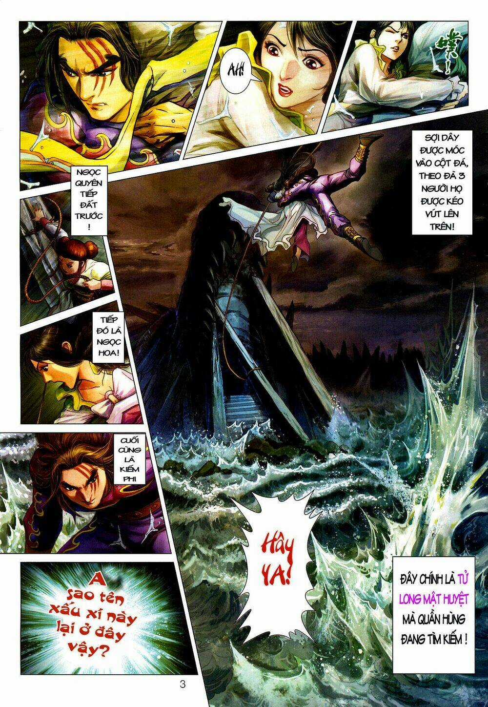 Thần Chưởng Long Kiếm Phi Chapter 5 trang 2