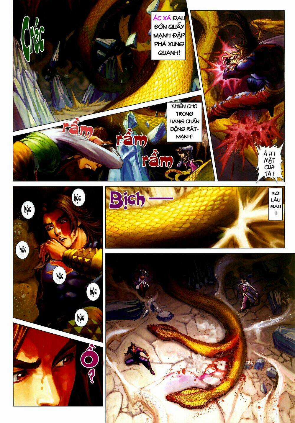 Thần Chưởng Long Kiếm Phi Chapter 5 trang 20