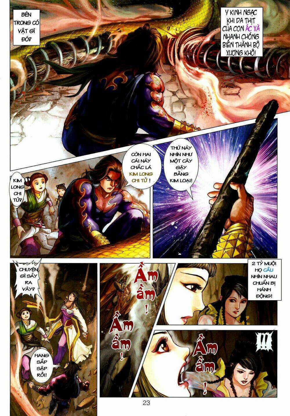 Thần Chưởng Long Kiếm Phi Chapter 5 trang 21