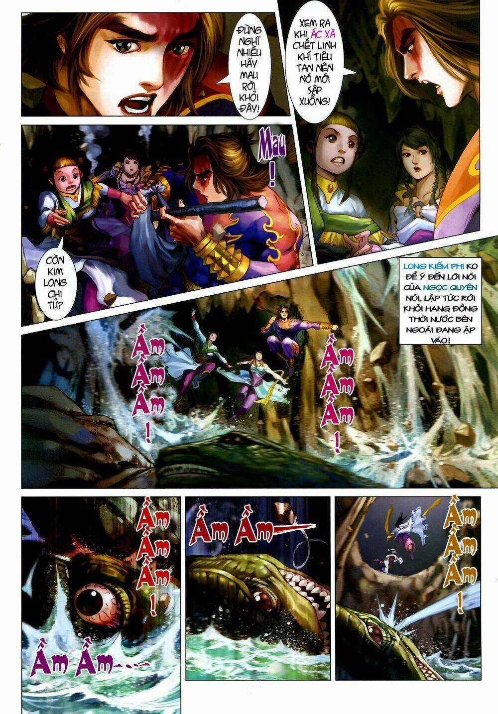 Thần Chưởng Long Kiếm Phi Chapter 5 trang 22