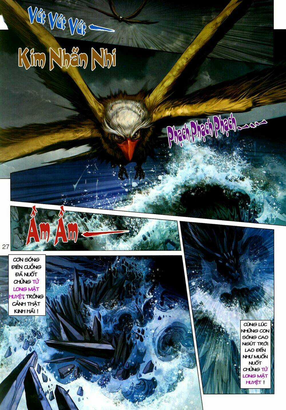 Thần Chưởng Long Kiếm Phi Chapter 5 trang 25