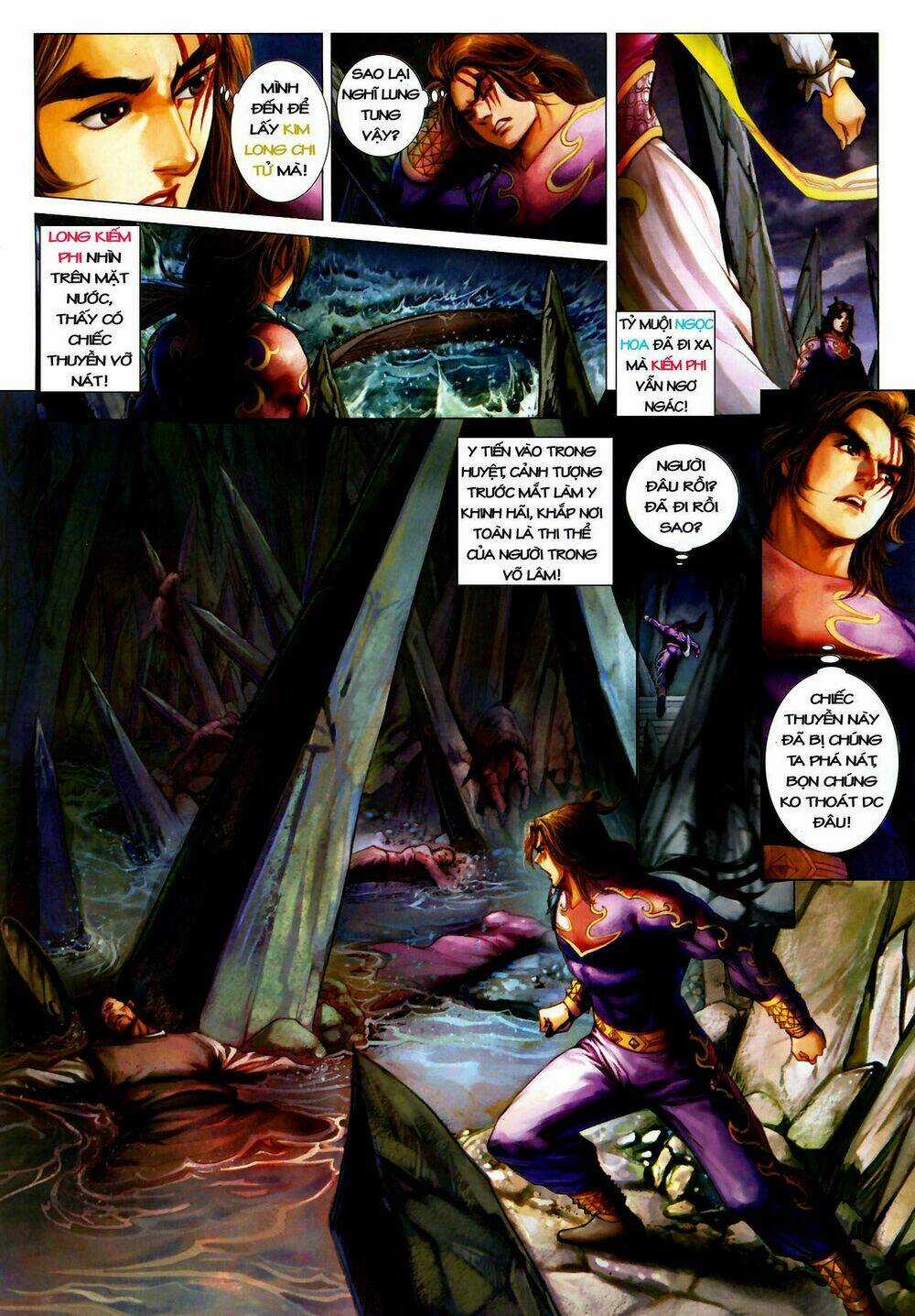 Thần Chưởng Long Kiếm Phi Chapter 5 trang 5