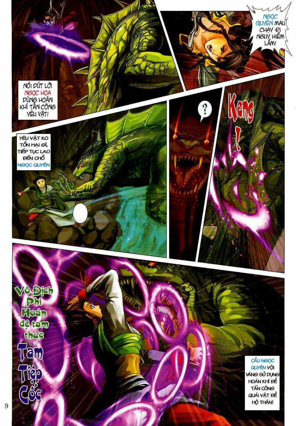 Thần Chưởng Long Kiếm Phi Chapter 5 trang 7