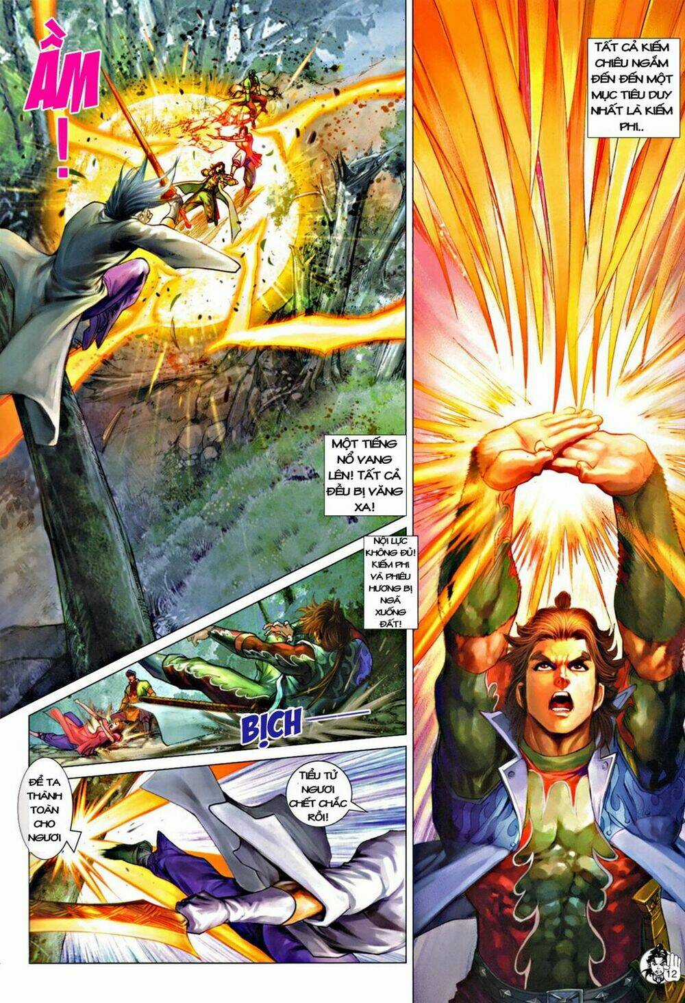 Thần Chưởng Long Kiếm Phi Chapter 51 trang 11