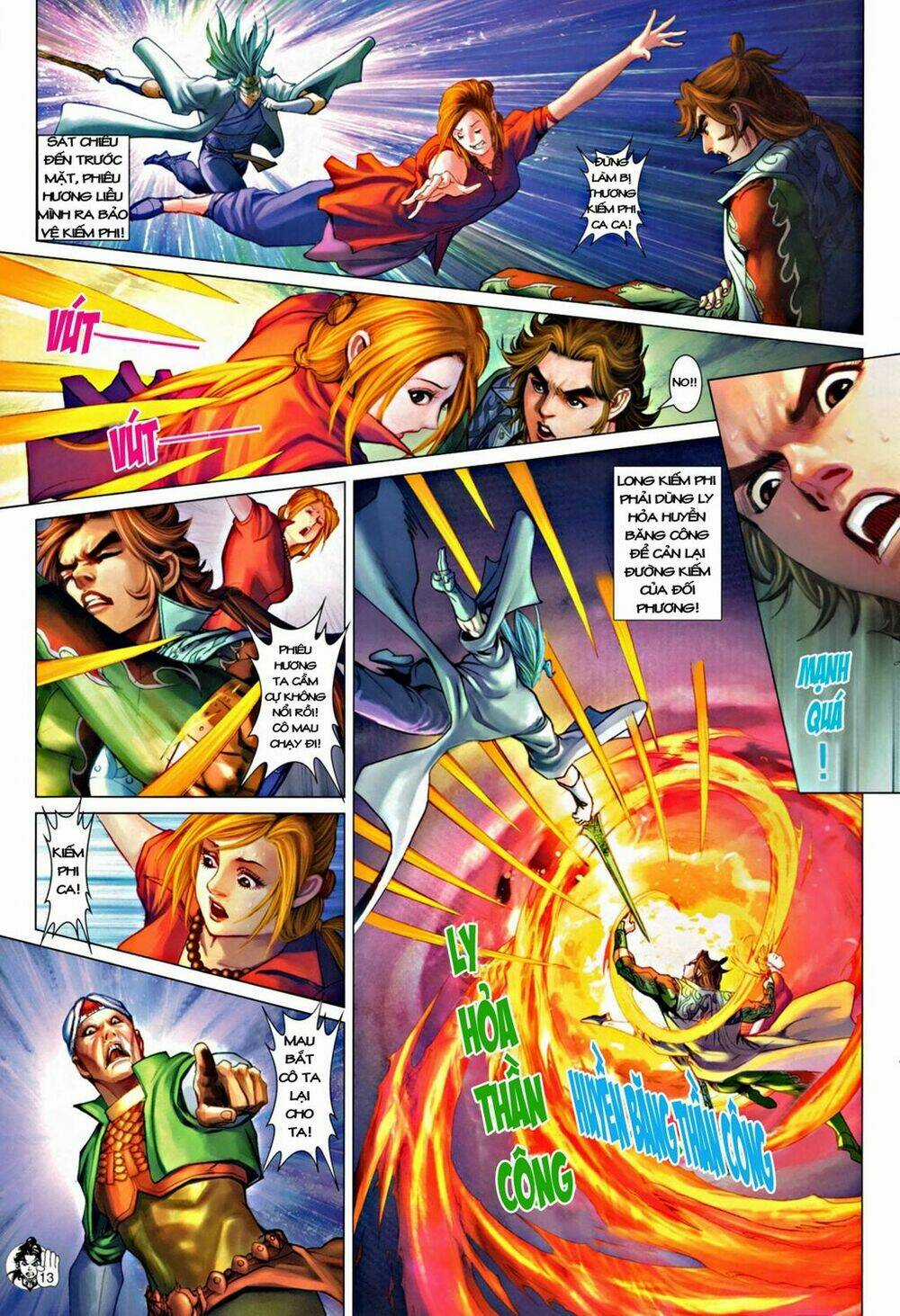 Thần Chưởng Long Kiếm Phi Chapter 51 trang 12