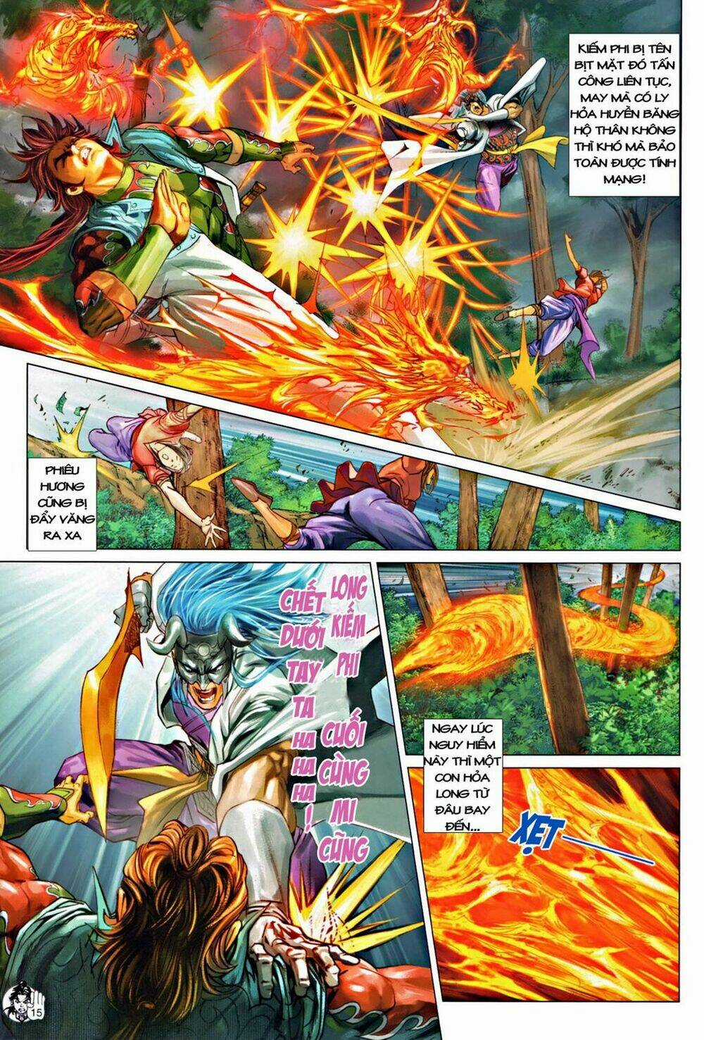 Thần Chưởng Long Kiếm Phi Chapter 51 trang 13